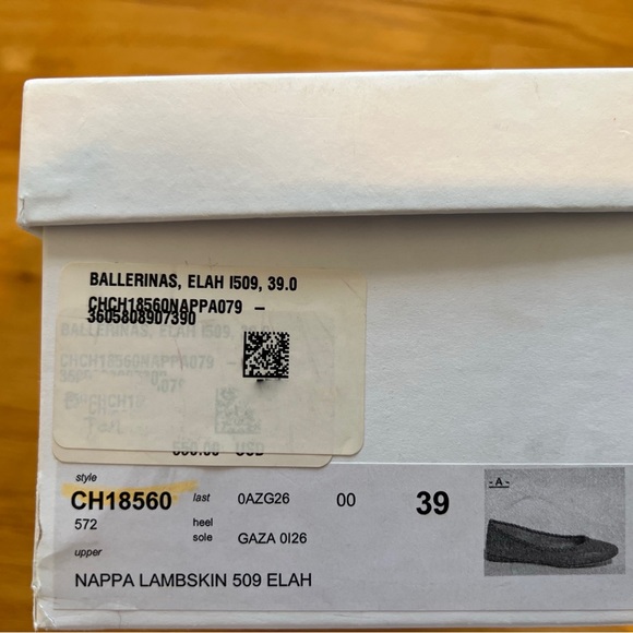 CHLOÉ Elah Ballerina Flats Lambskin Brown (39) - Picture 6 of 6